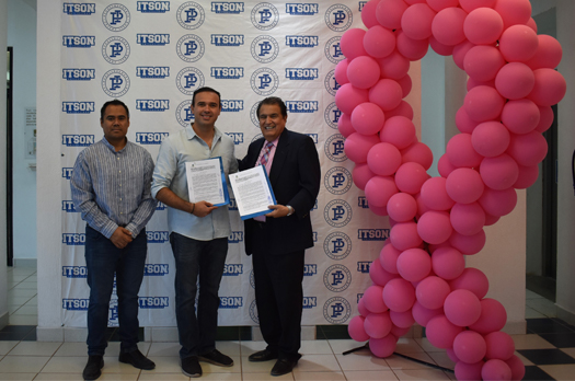 ITSON Guaymas firma convenio con Constructora JCR