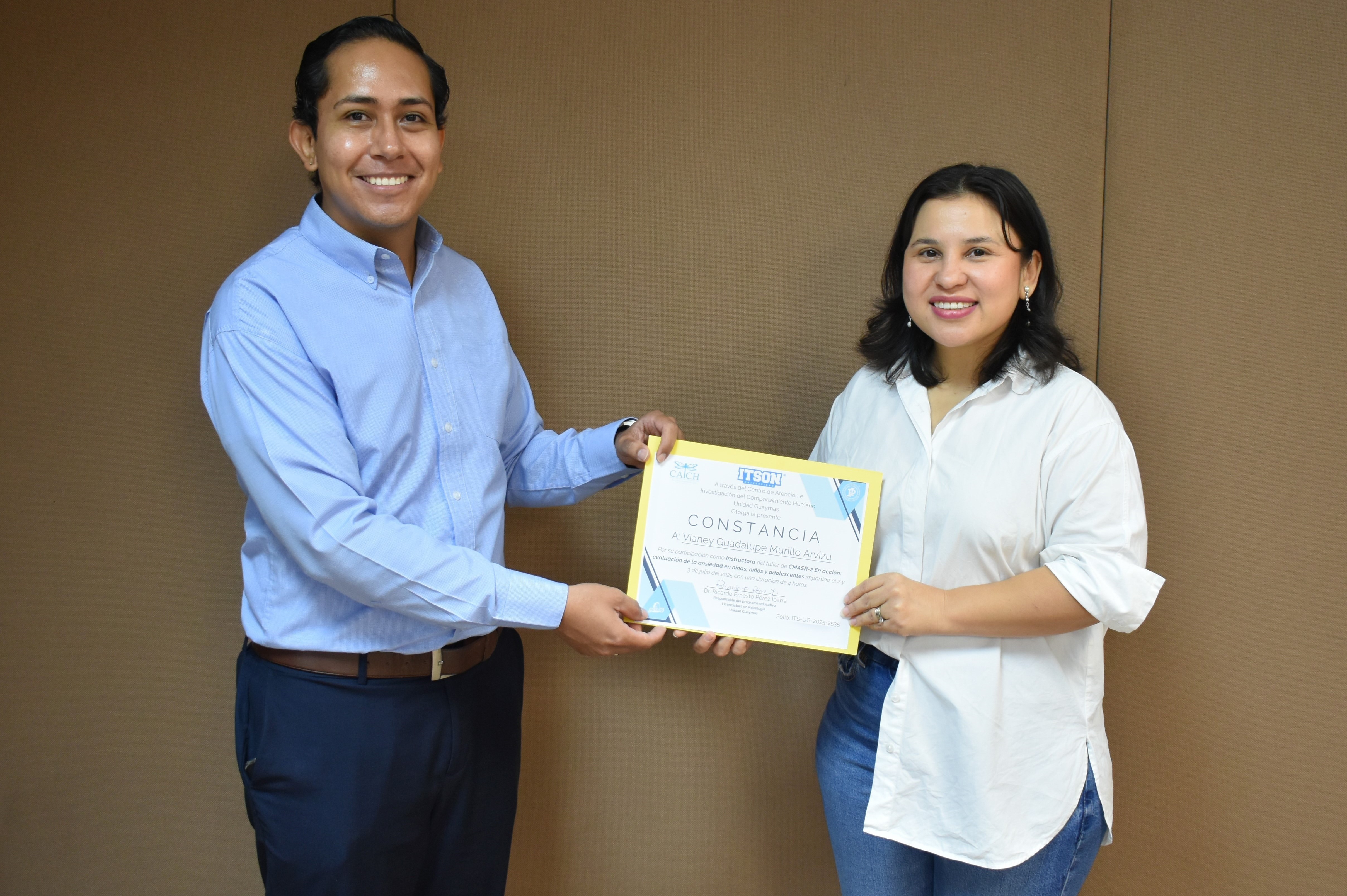 ​Evalúan ansiedad infantil en curso especializado del CAICH