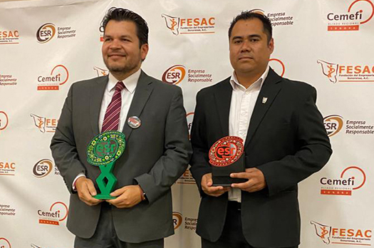 Recibe ITSON Guaymas estatuilla ESR por 8vo. año consecutivo