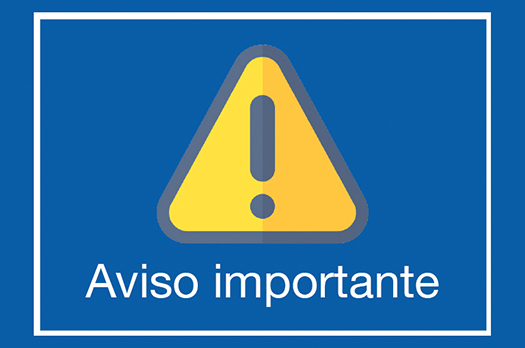 Aviso: Intermitencias en el Portal Institucional