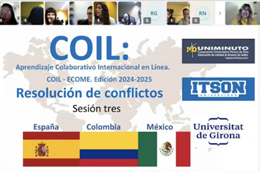 Promueven la resolución de conflictos con estudiantes internacionales