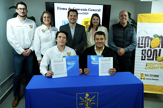 ITSON y LIMONSON firman convenio para impulsar la innovación