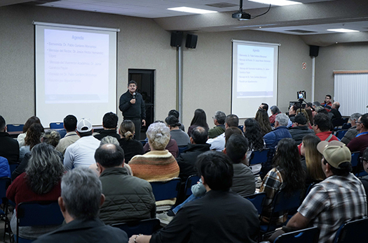 Da Rector bienvenida al nuevo semestre a docentes del ITSON