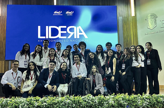 Estudiantes de LEF destacan en el XXVI Congreso Nacional LIDERA