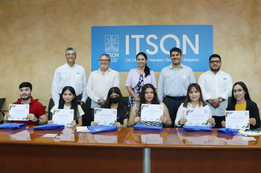 Reconoce Diputada a estudiantes del ITSON por su contribución social