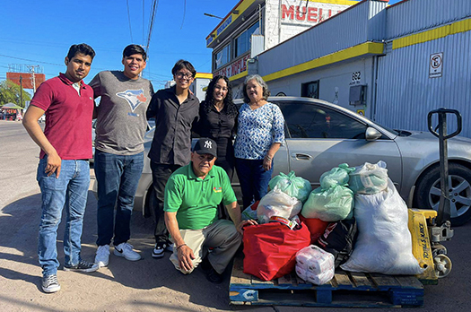 Estudiantes del ITSON impulsan colecta solidaria de alimentos