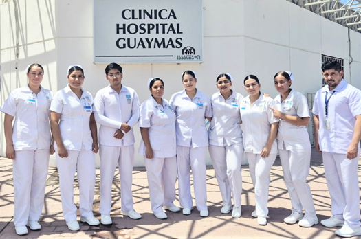 ISSSTESON Guaymas recibe a estudiantes de Enfermería del ITSON