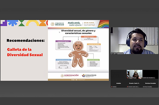 ITSON promueve respeto para la comunidad LGBTTTIQA+