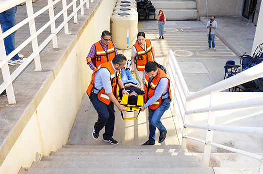 ITSON realiza simulacro de fuga de gas e incendio